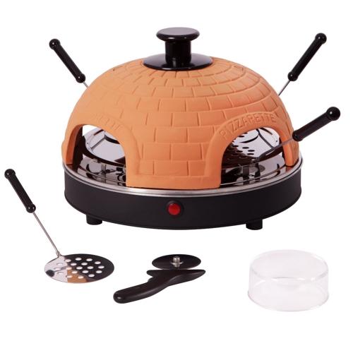 Food and Fun Pizzaofen Pizzarette Plus l'originale für 4 Personen für 47,95€