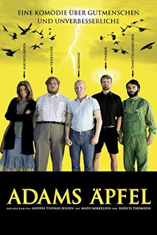 Adams Äpfel gratis in der SRF-Mediathek – Komödie mit Mads Mikkelsen und Ulrich Thomsen, in der Schweiz streambar