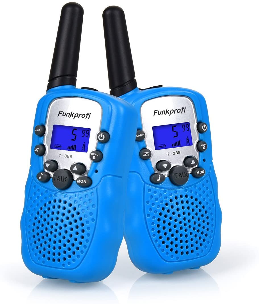 Funkprofi Walkie Talkies für Kinder, T-388 Funkgeräte für Kids