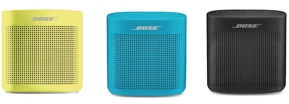 Wieder verfügbar! Bose SoundLink Color II für 90€ - kompakter Bluetooth-Lautsprecher, in schwarz, gelb und weiß