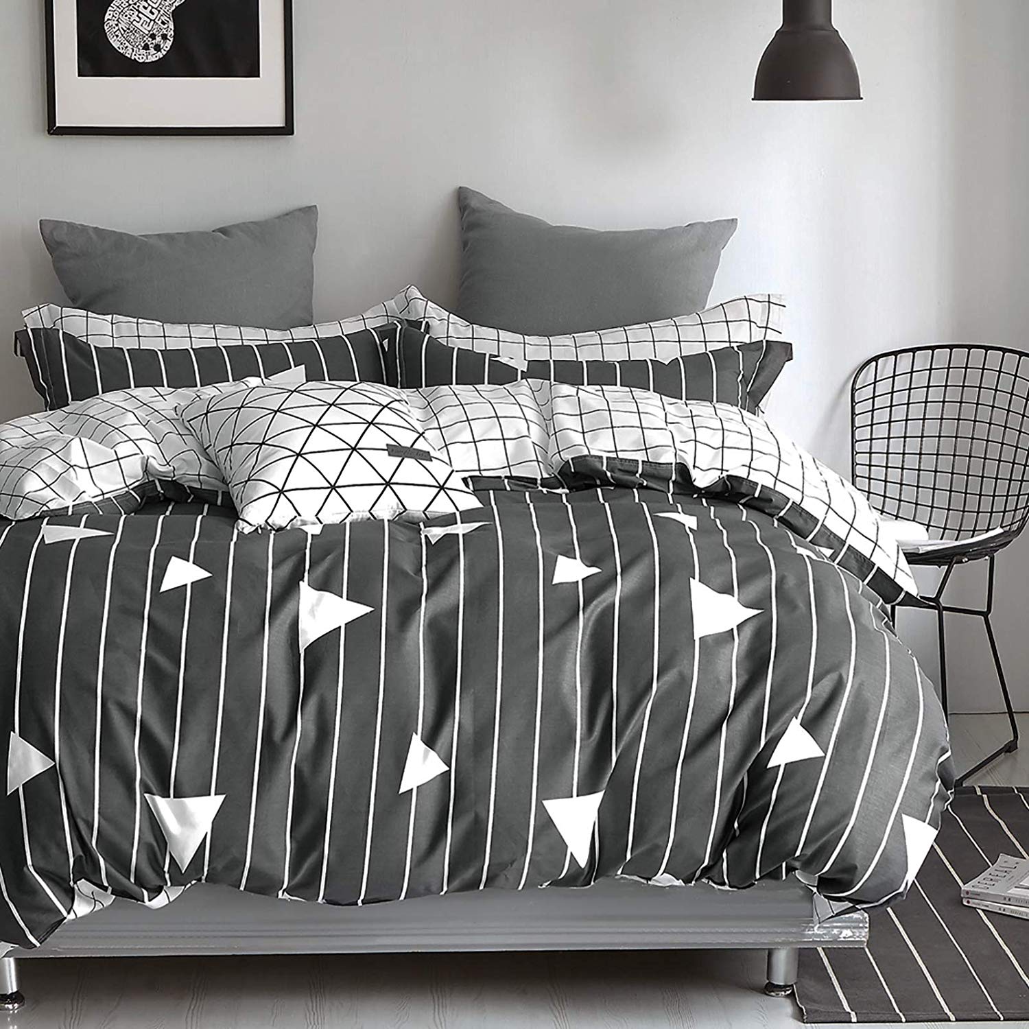 Weiche Bettwäsche, 135x200 cm + Kissenbezug 80x80 cm