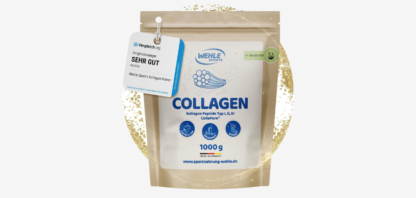 1kg Wehle Sports Kollagen Pulver ab 22€ - aus Grasfütterung, Made in Germany