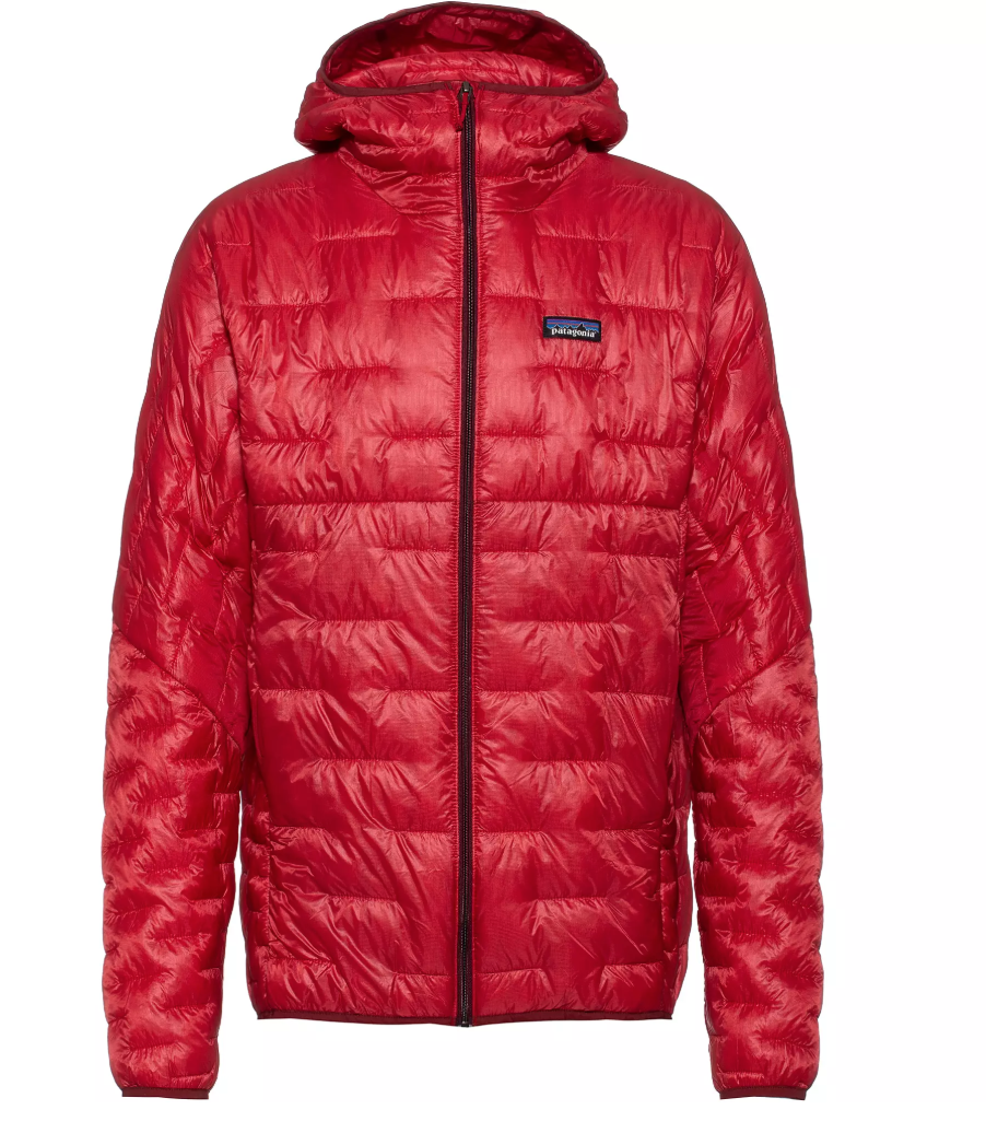 Patagonia Micro Puff Hoody für 138€ - Herren Steppjacke in Feuerrot