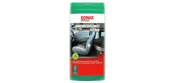 Sauberes Cockpit! 🚗 SONAX InnenReinigungsTücher Box (25 Stück) für 6€