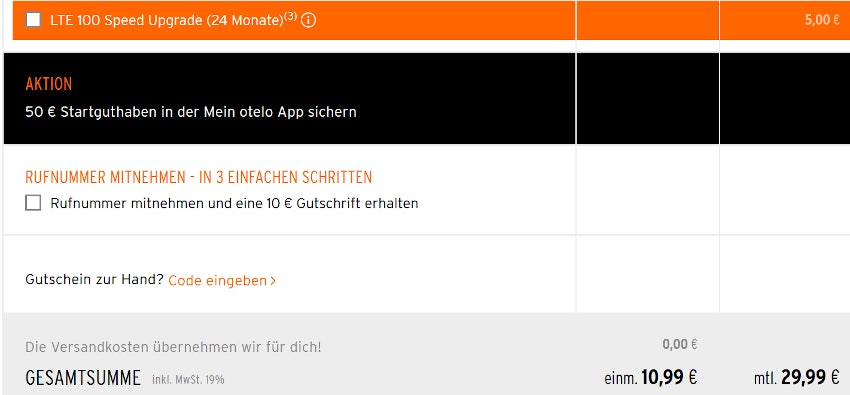 otelo-app-startguthaben