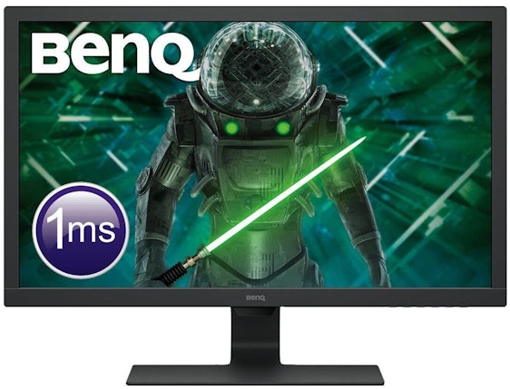 BenQ GL2780 Monitor für 140€ - Full HD Monitor 27 Zoll, 1.920 x 1.080 Pixel, 75 Hz, TN, 16:9, Reaktionszeit 1 ms