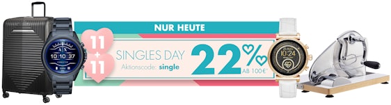Singles' Day bei Galeria: 22% Rabatt ab 100€ MBW