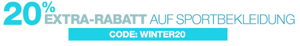 20% Rabatt auf ausgewählte Sportbekleidung bei Amazon - z. B. Marmot Softshelljacke für 49€