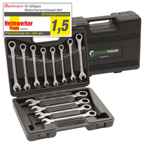 Starkmann Greenline Schraubenschlüssel-Satz 12-tlg. für 19,99 EUR inkl. Versand