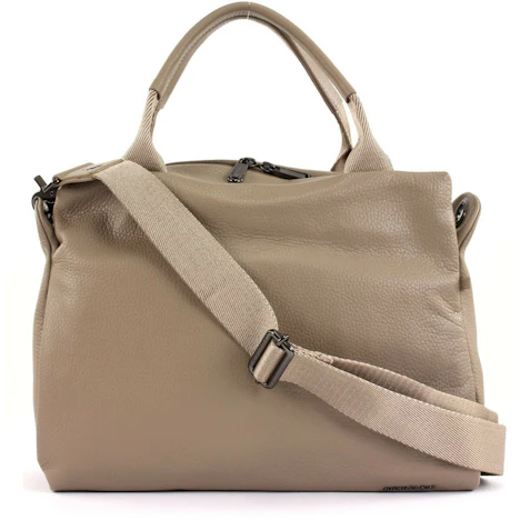 Aktion: Mandarina Duck Mellow Leather Bowling Bag (FZT87) simply taupe für nur 86,02€ statt 112,99€