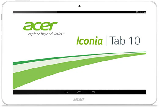 Acer Iconia Tab 10 A3-A20 für 216€ - Quad Core 1,5GHz, 2GB RAM, 32GB eMMC, Android KitKat 4.4, Full HD Display mit IPS Technologie