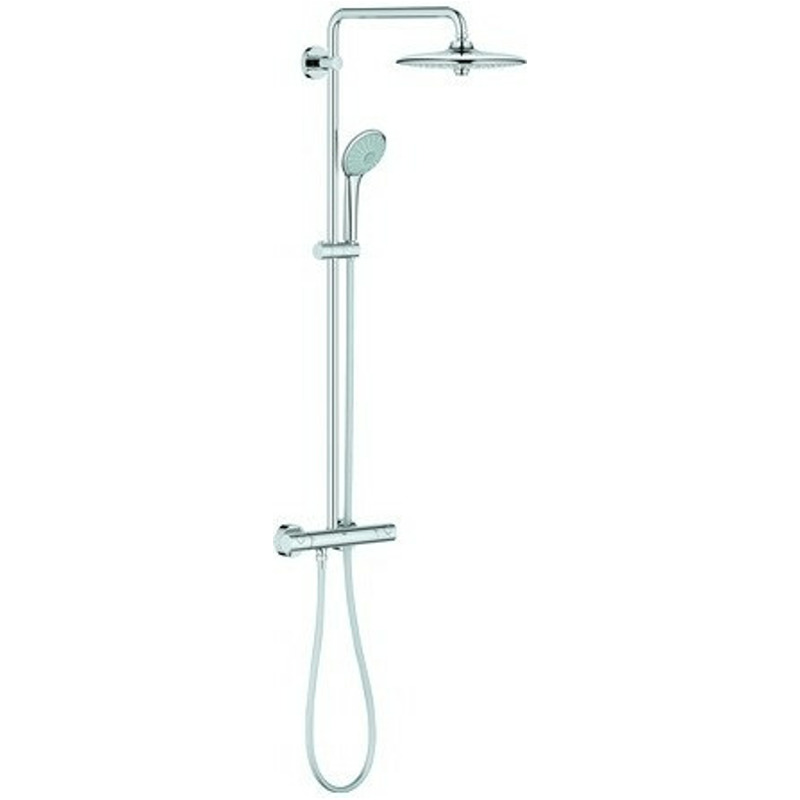 85,75€ auf GROHE Euphoria System 260 Duschsystem mit Thermostatbatterie für die Wandmontage (27296002) sparen