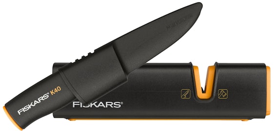 Fiskars Set für 15€ – Universalmesser K40 mit Xsharp Messerschärfer