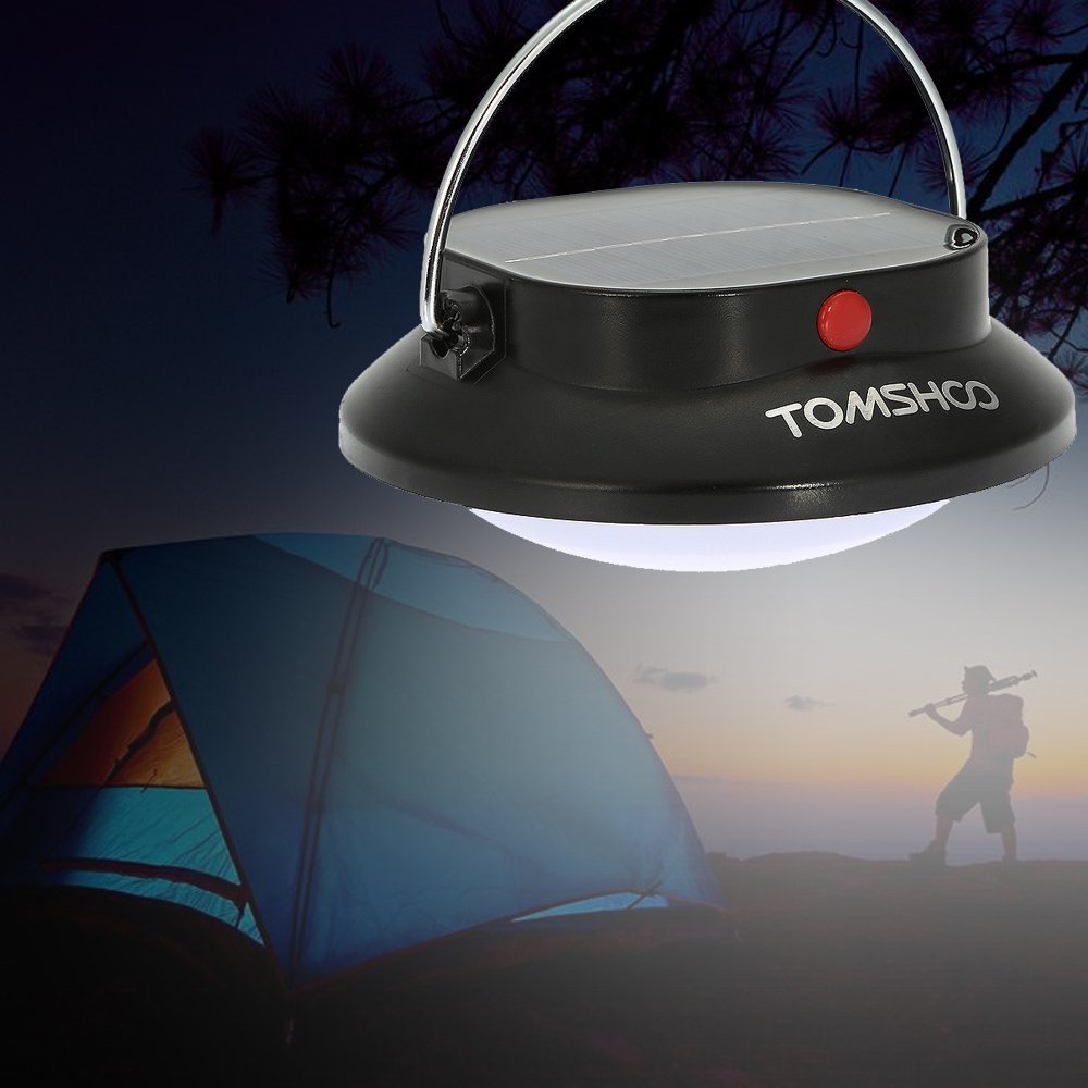 Camping Laterne Zeltlampe mit Akku &amp; USB Aufladen(Notfall Ladegerät für Handy)