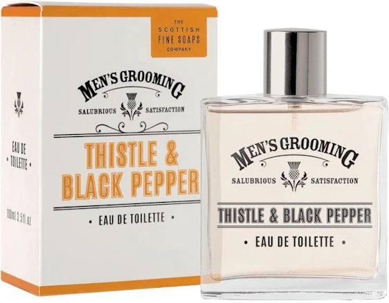 Aktion: Scottish Fine Soaps Men's Grooming Thistle & Black Pepper Eau de Toilette (100ml) 10% günstiger