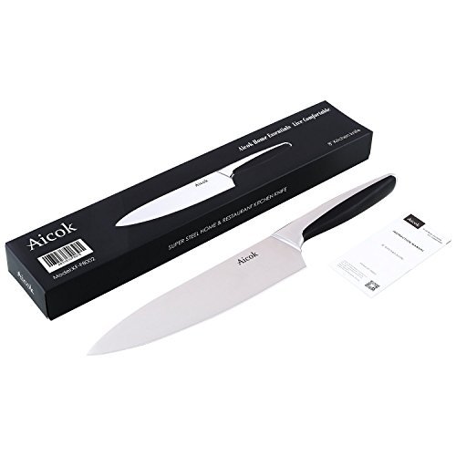 Aicok Edelstahl 20 cm Kochmesser für 5,99€ (54% Rabatt)