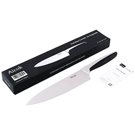 Aicok Edelstahl 20 cm Kochmesser für 5,99€ (54% Rabatt)