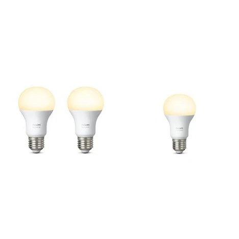 3er Set Philips Hue White E27 LED Lampe für 34€