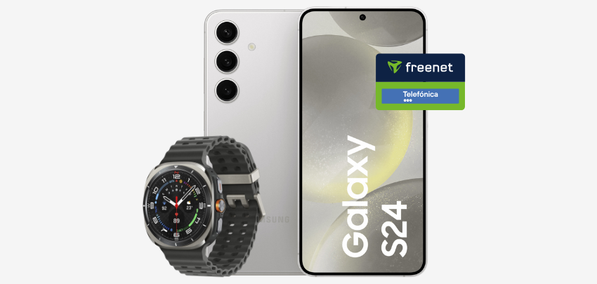 Eff. GRATIS mit 181€ Ersparnis 🎁 Samsung Galaxy S24 + Galaxy Watch Ultra (optional) im 17GB o2-Tarif für 17,99€ mtl. 