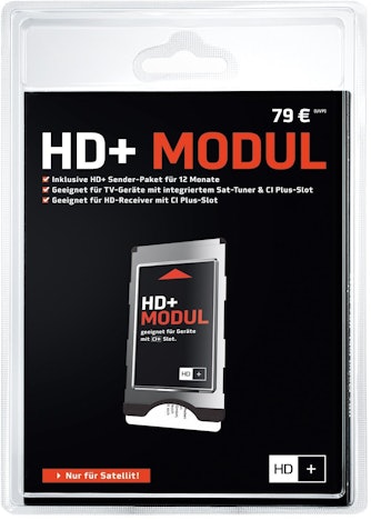 HD Plus CI+ Modul für 12 Monate für 60€ - inkl. HD+ Karte, nur für Satellitenempfang