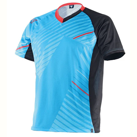 Dainese Erwachsene Shirt Flow Tech Jersey Short Sleeve, XXL