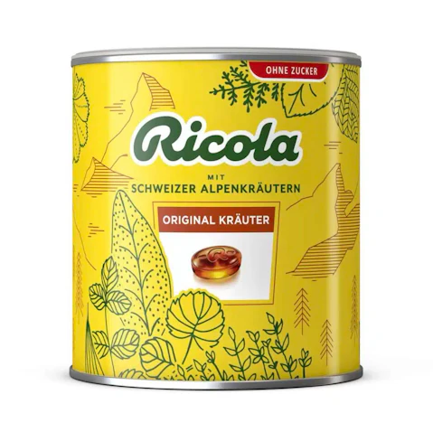 Ricola Riesendose Original Kräuter Bonbons 1kg für 18,04€(statt 24,90€)