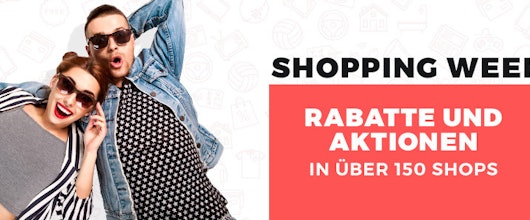 Shopping Week 2020 ab 2. Oktober 💅🛍️ » Rabatte und Aktionen in über 150 Shops