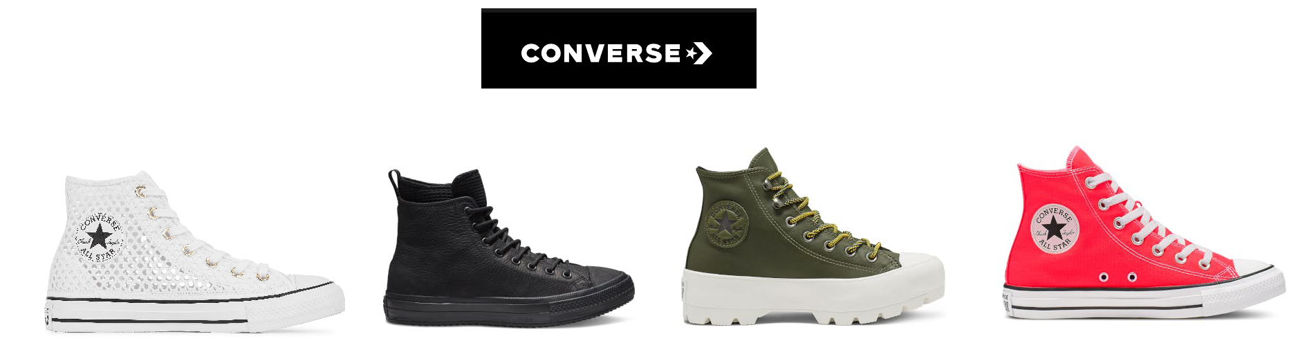 Converse Sale mit bis zu 25% Extra-Rabatt  – z.B. Unisex Seasonal Color Chuck für 37€