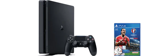 Playstation 4 slim 500 GB + UEFA Euro 2016 für 222€