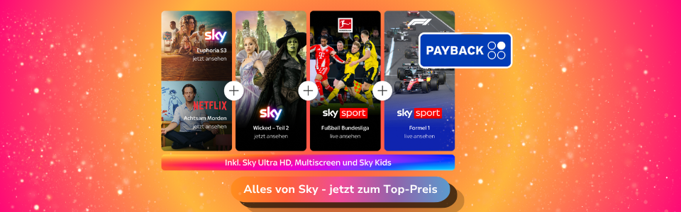 Alles von Sky zum Top-Preis