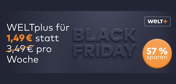 WELTPlus Black Friday Angebot » 1 Jahr für 1,49€/Woche (statt: 3,49€)