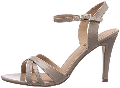 Buffalo 312703 PATENT PU Damen Knöchelriemchen Sandalen für nur 14,95 EUR