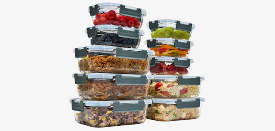 Frischekick für eure Küche! 🥗 10er Set uandu Glas-Frischhaltedosen für nur 25,48€ 🍱