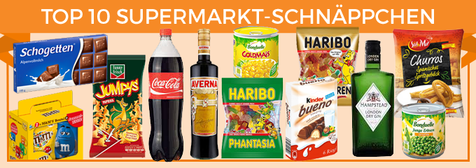 Top 10 Supermarkt-Schnäppchen der KW 25 - z.B. Schogetten für 0,55€