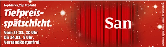 Tiefpreisspätschicht bei Media Markt - günstige SanDisk Speichermedien