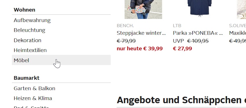 otto-sale-kategorie-wohnen