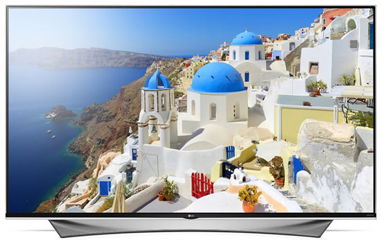 LG 55UF9509 139 cm (55 Zoll) für 1579€ - Fernseher mit UHD 4K, Triple Tuner, 3D, Smart TV [EEK A]