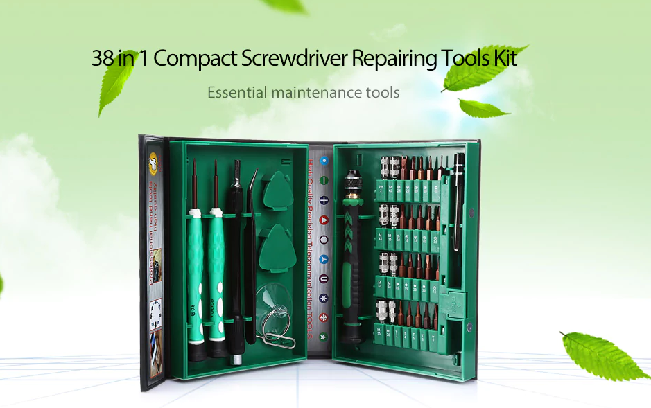 AC 8 Schraubenzieher-Repair-Kit 38 tlg. - für nur 7,44€ statt 12,36€
