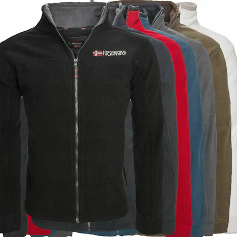 Geographical Norway warme Herren Fleece Winter Übergangs Jacke Outdoor Sweat