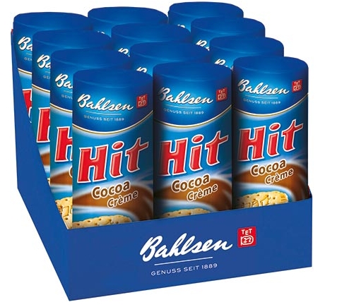 Bahlsen Hit -  Kekse "Prinzenrolle" 134g, 12er Pack für 7,08€