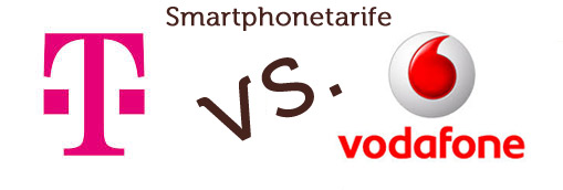 Telekom, Vodafone und O2 Smartphonetarife im Vergleich