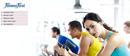 Fitness First Jahresmitgliedschaften bei vente-privee - auch 2-Jahres-Mitgliedschaften