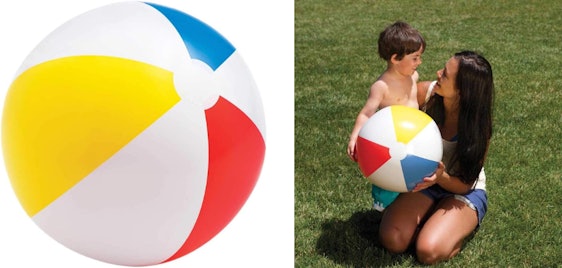 Intex Glossy Strandball für 4€ - 33 cm Durchmesser (aufgeblasen)