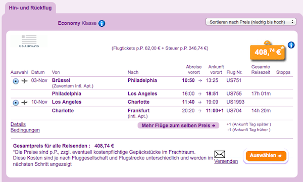 Flüge nach Los Angeles für 418€ - Sonne tanken in Kalifornien *UPDATE2*