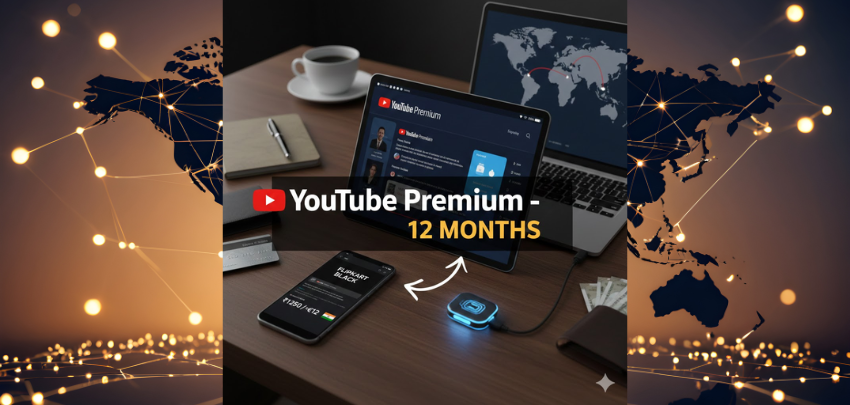 YouTube Premium für 12 €: Der Indien-Trick via Flipkart Black