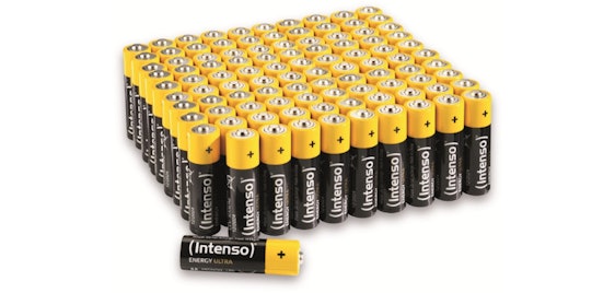 ⚡ 100x Intenso Energy Ultra AA 15€ – Alkaline Batterien, 1.5 V Volt