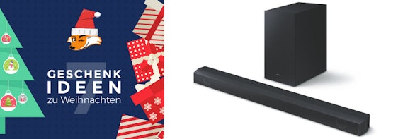 Geschenkidee für Sound-Begeisterte - Samsung HW-B540/ZG Soundbar für 224€