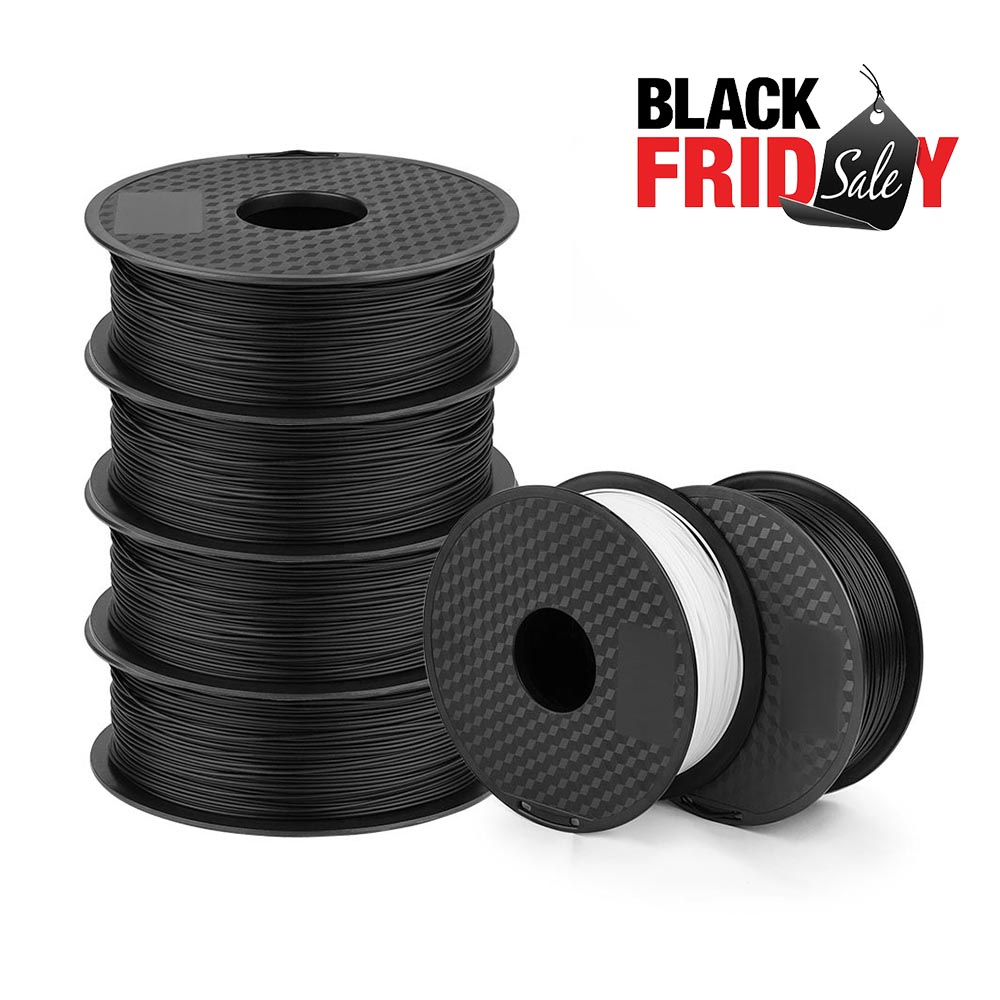 Ender Series Schwarz / Weiß PLA Filament Packs, 6kg - 