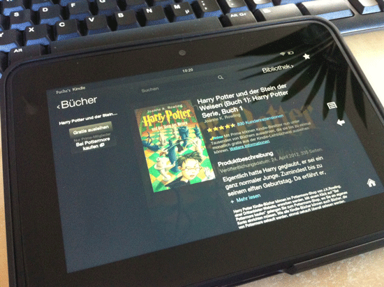 Info: Kindle Leihbücherei für Amazon Prime-Kunden - jeden Monat ein Buch gratis lesen
