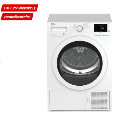 BEKO DE8635RX Wärmepumpentrockner (8 kg, A+++)